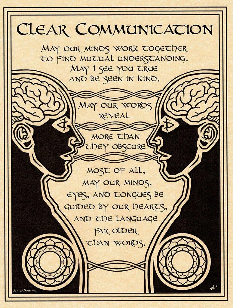 Be articulate and communicate clearly